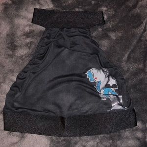 Iheartraves Black mesh cropped halter top